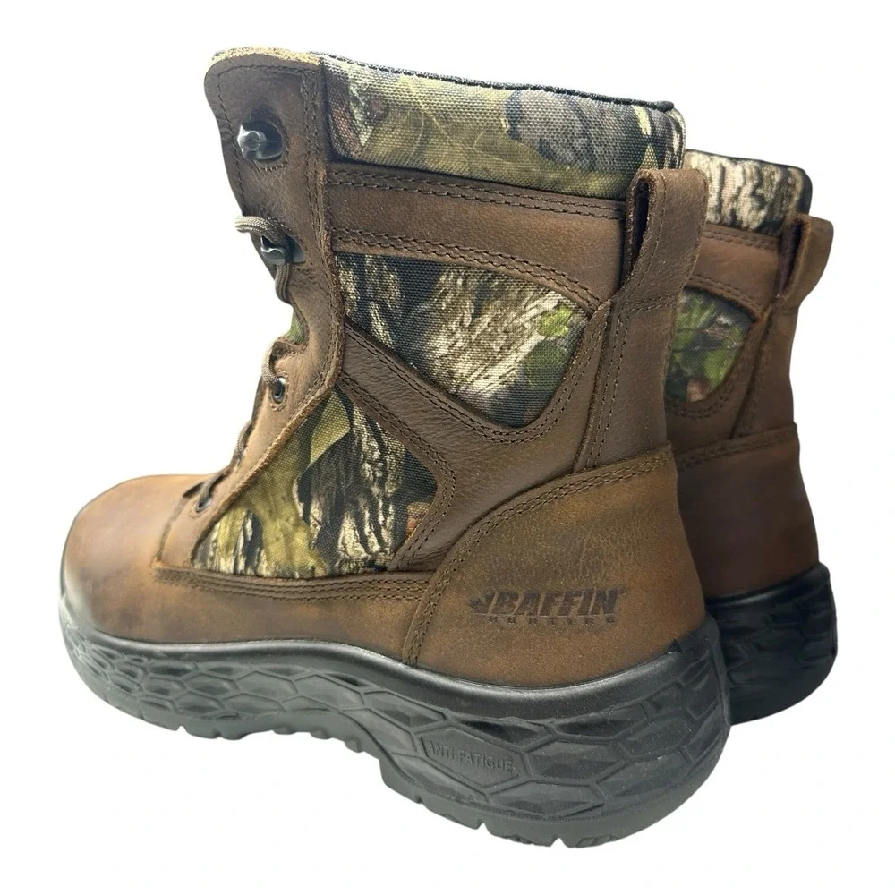 Baffin Brown Mossy Oak Camouflage Pacer Hunting Hiking Boots Men's 12 Gorpcore‎